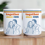 Together-Since-Sketch-Line-Art-Custom-Photo-Couple-Anniversary-Gift-Personalized-Mug-5