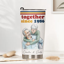 Together-Since-Vintage-Retro-Photo-Anniversary-Gift-For-Him-Her-Personalized-Tumbler-Cup-2
