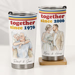 Together-Since-Vintage-Retro-Photo-Anniversary-Gift-For-Him-Her-Personalized-Tumbler-Cup-3