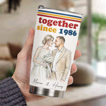 Together-Since-Vintage-Retro-Photo-Anniversary-Gift-For-Him-Her-Personalized-Tumbler-Cup-4