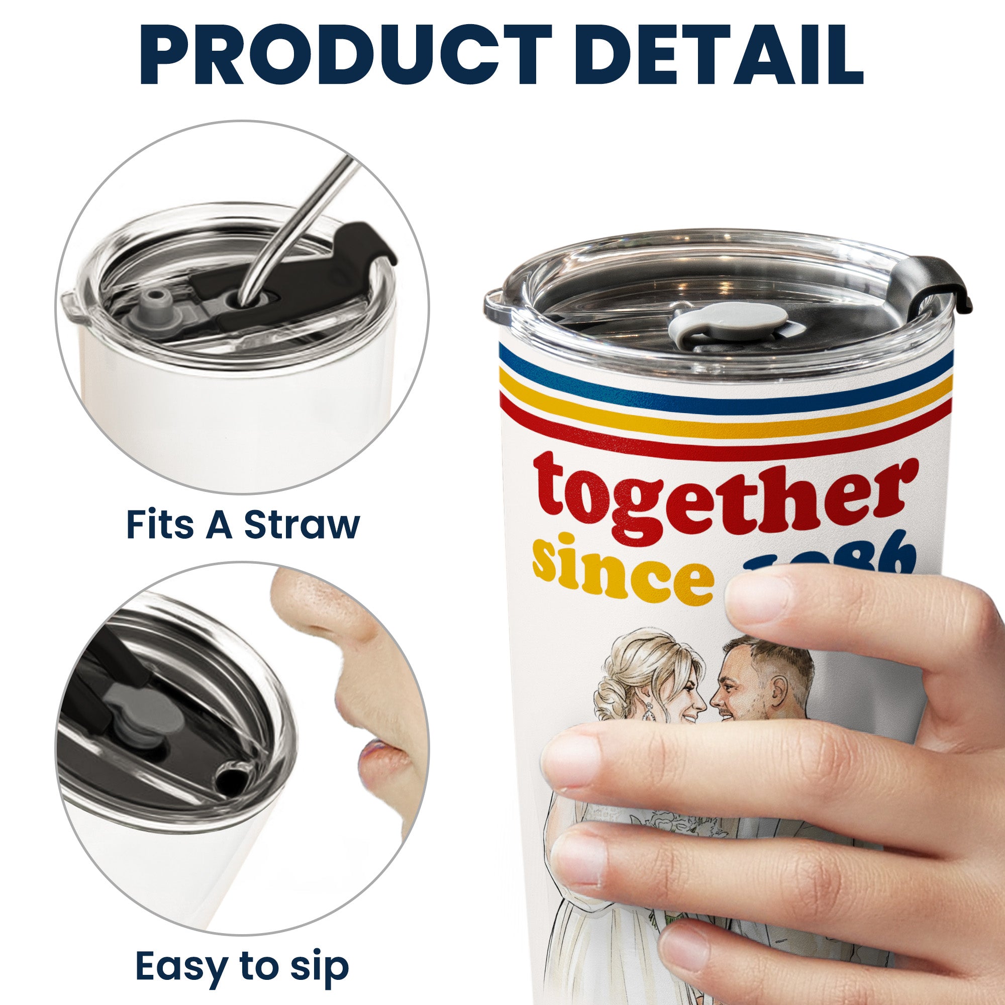 Together-Since-Vintage-Retro-Photo-Anniversary-Gift-For-Him-Her-Personalized-Tumbler-Cup-7