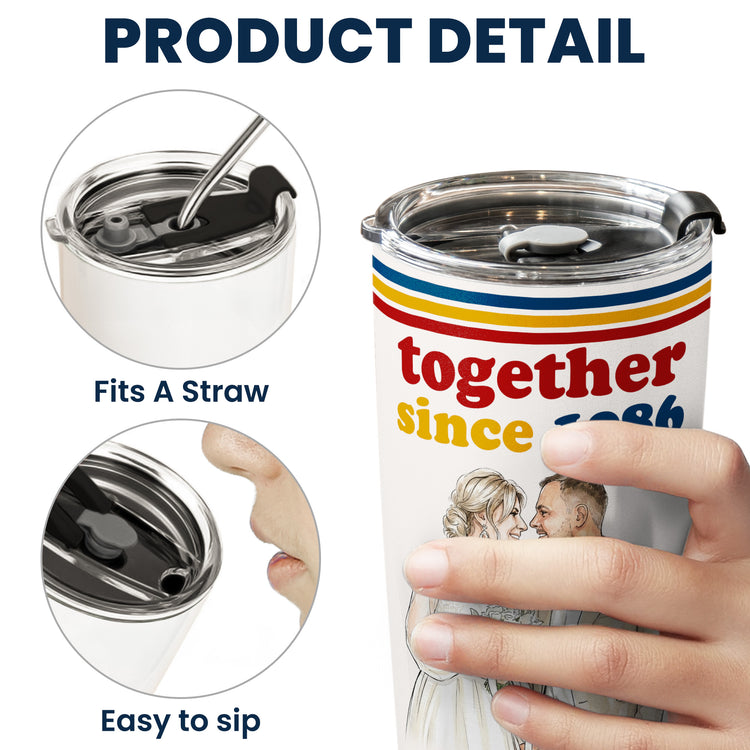 Together-Since-Vintage-Retro-Photo-Anniversary-Gift-For-Him-Her-Personalized-Tumbler-Cup-7