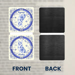 Toile De Jouy Pet Lovers Vintage Style - Personalized Magnetic Bookmark