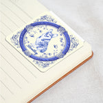Toile De Jouy Pet Lovers Vintage Style - Personalized Magnetic Bookmark