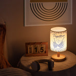 Toile De Jouy Together Forever From Our First Kiss Till Our Last Breath - Personalized Fabric Lamp