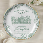 Toile-De-Jouy-Custom-Photo-Wedding-Venue-Illustration-Drawing-Gifts-For-Bride,-Her-Personalized-Jewelry-Dish-3