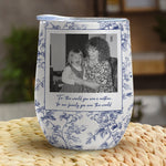 Toile-De-Jouy-Custom-Vintage-Photo-Mom-And-Children-Thank-You-Gifts-For-Mom-Personalized-Wine-Tumbler-2