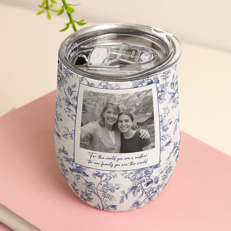 Toile-De-Jouy-Custom-Vintage-Photo-Mom-And-Children-Thank-You-Gifts-For-Mom-Personalized-Wine-Tumbler-4