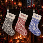 Toile-De-Jouy-Krampus-Gothic-Christmas-Personalized-Stocking-1