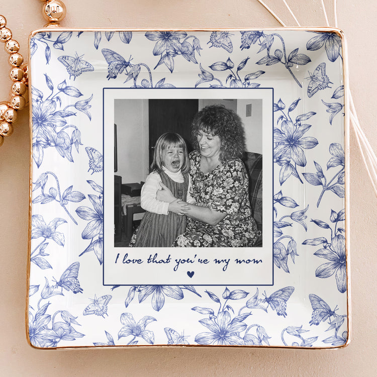 Toile-De-Jouy-Photo-Trinket-Tray-Mothers-Day-Gift-For-Mum-Mom-Nana-Personalized-Jewelry-Dish-2