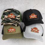 Top Dad, Grandpa, Papa - With Kids' Names - Personalized Leather Patch Hat