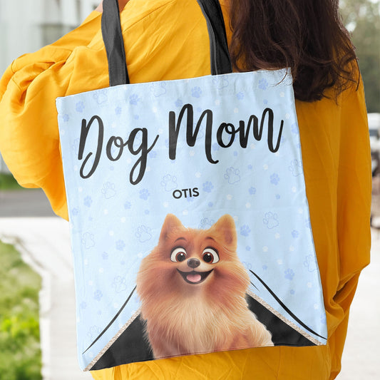 Tote Bag For Dog Mom, Dog Lover - Personalized Tote Bag