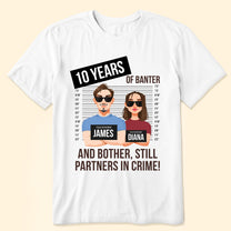 Travel Partners For Life - Personalized Couple Matching Shirts