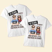 Travel Partners For Life - Personalized Couple Matching Shirts