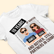 Travel Partners For Life - Personalized Couple Matching Shirts