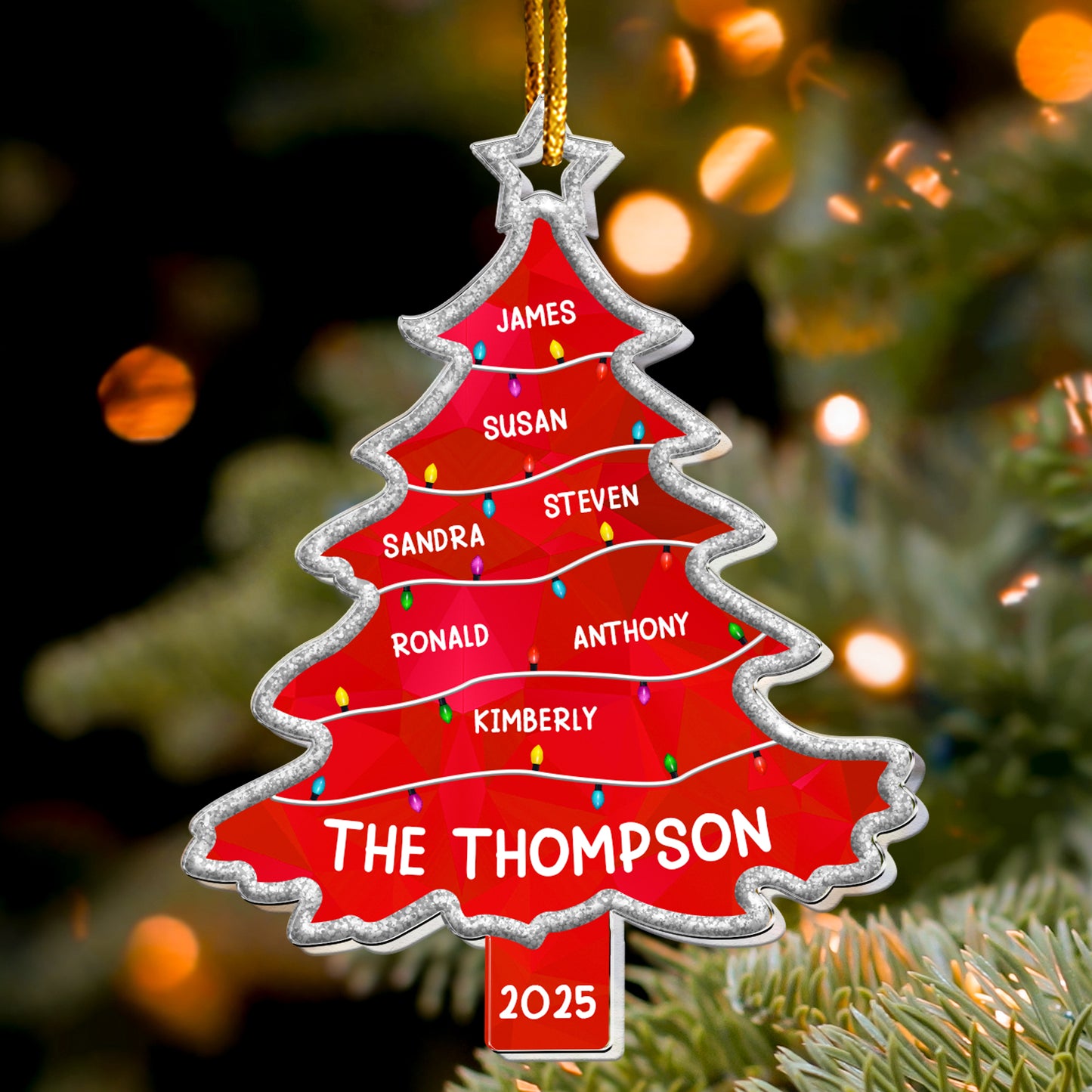 Tree Full Of Memories - Personalized Acrylic Ornament