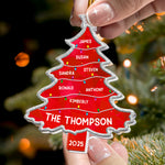 Tree Full Of Memories - Personalized Acrylic Ornament