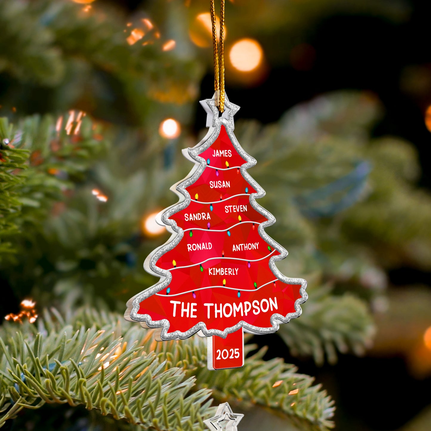Tree Full Of Memories - Personalized Acrylic Ornament
