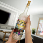 True Friendship Is A Journey Without An End - Personalized Bottle Lamp