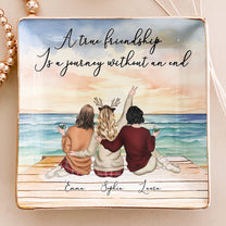 A Journey Without An End - Personalized Jewelry Dish
