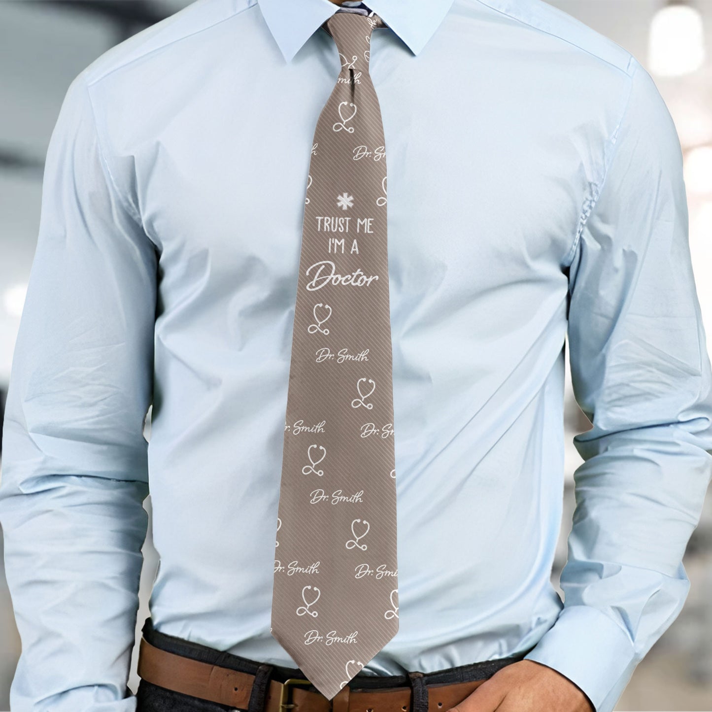 Trust Me I'm A Doctor - Custom Tie