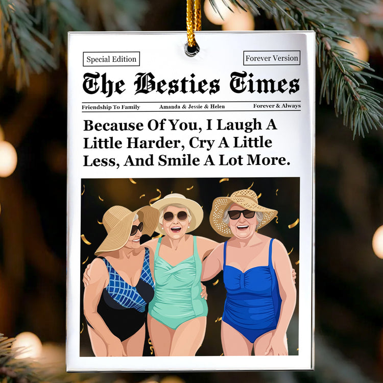 Turn-Photo-Into-Art-Friendship-Newspaper-Thank-You-Gifts-For-Besties-Personalized-Ornament