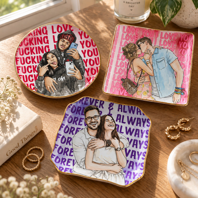 Turn-Photo-Into-Art-Gifts-For-Her,-Wife,-Girlfriend-Personalized-Jewelry-Dish-1