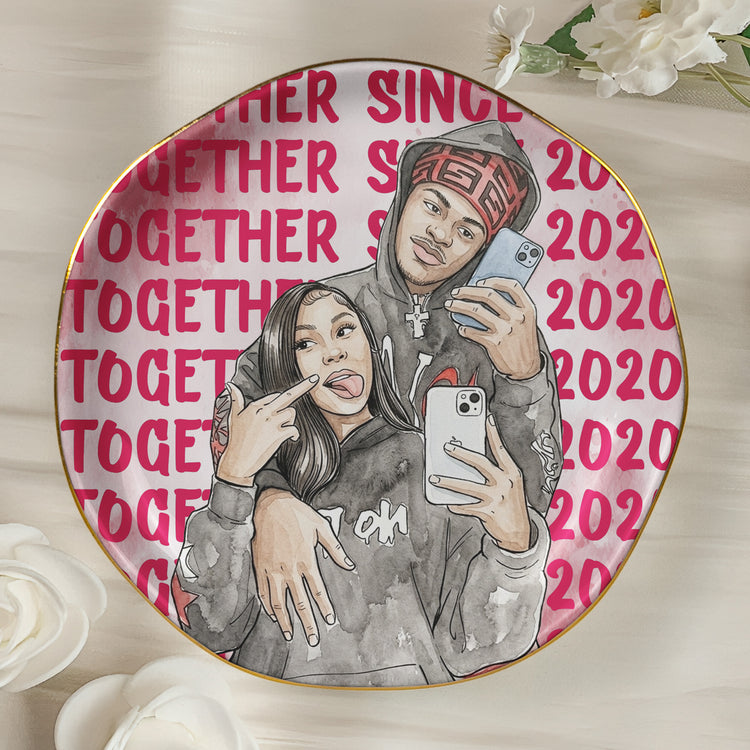 Turn-Photo-Into-Art-Gifts-For-Her,-Wife,-Girlfriend-Personalized-Jewelry-Dish-3