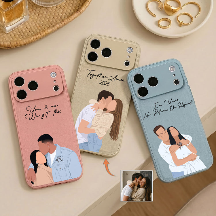Turn-Photo-Into-Faceless-Art-For-Couples,-Him,-Her,-Matching-Gifts-Personalized-Phone-Case-1