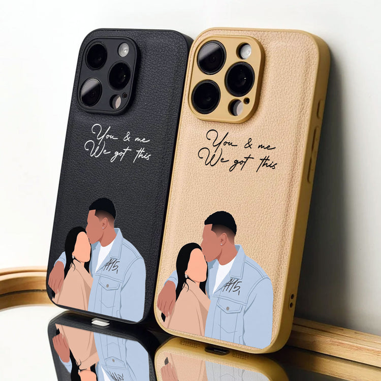 Turn-Photo-Into-Faceless-Art-For-Couples,-Him,-Her,-Matching-Gifts-Personalized-Phone-Case-6