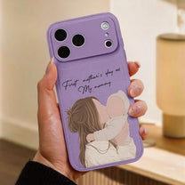 Turn-Photo-Into-Faceless-Art-For-Mom,-Daughter,-1st-Mother's-Day-Gift-Personalized-Phone-Case-2