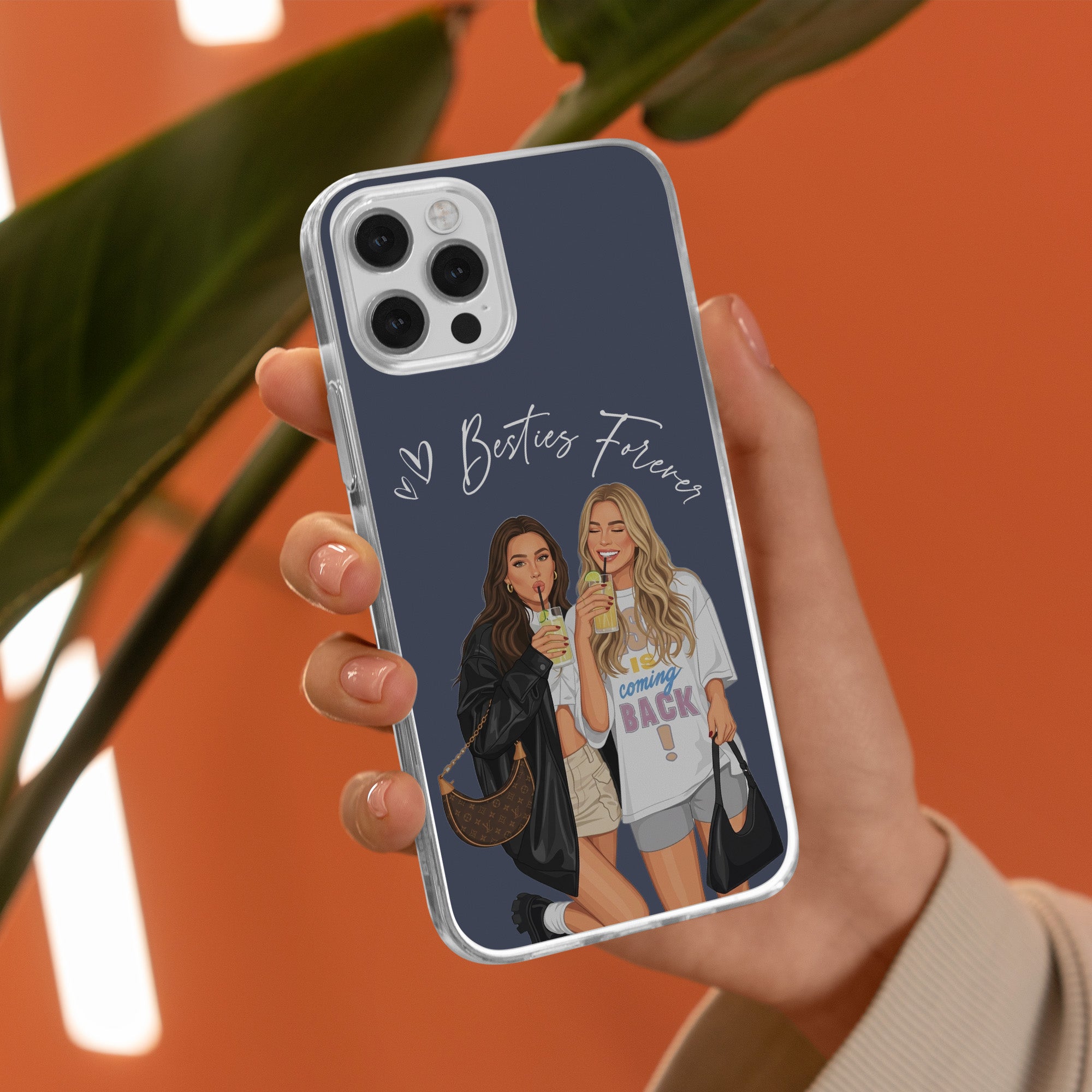 Turn-Your-Photo-Into-Art-Besties-Forever,-Friendship-Thank-You-Gift-Personalized-Phone-Case-4