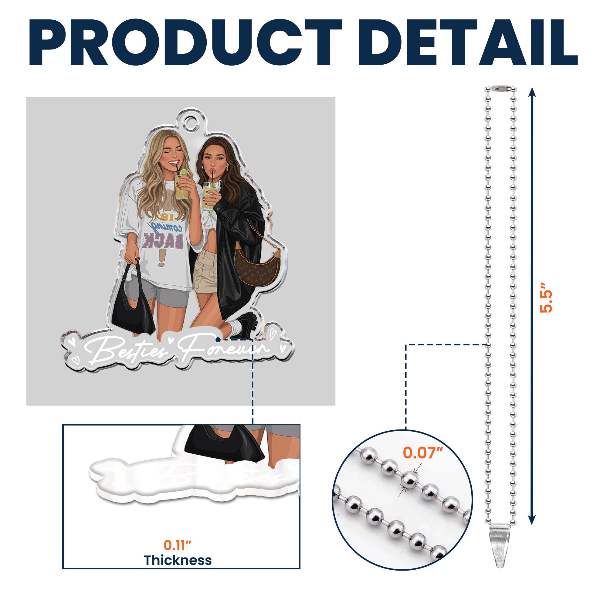 Turn-Your-Photo-Into-Art-Besties-Forever,-Friendship-Thank-You-Gift-Personalized-Rear-View-Mirror-Accessory-5
