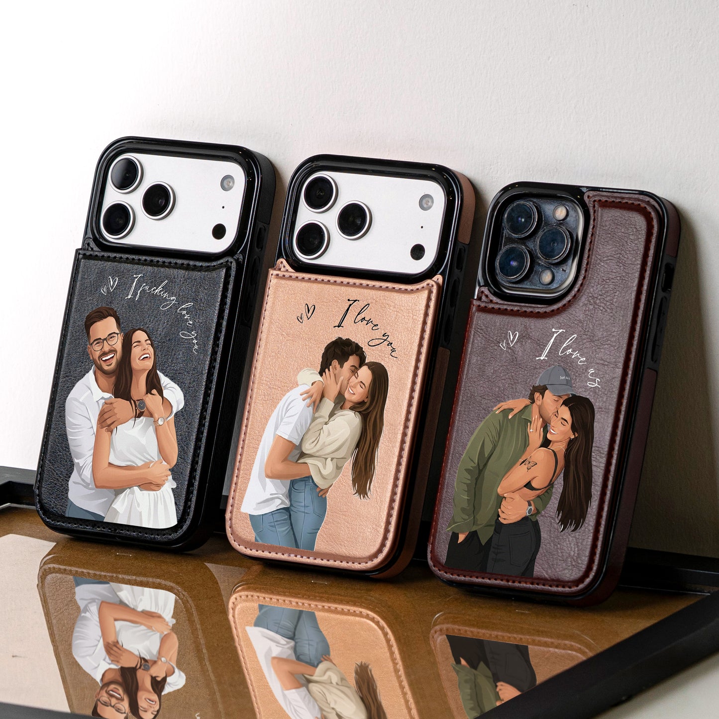 Turn-Your-Photo-Into-Art-For-Him,-Her-Matching-Personalized-Phone-Case-5