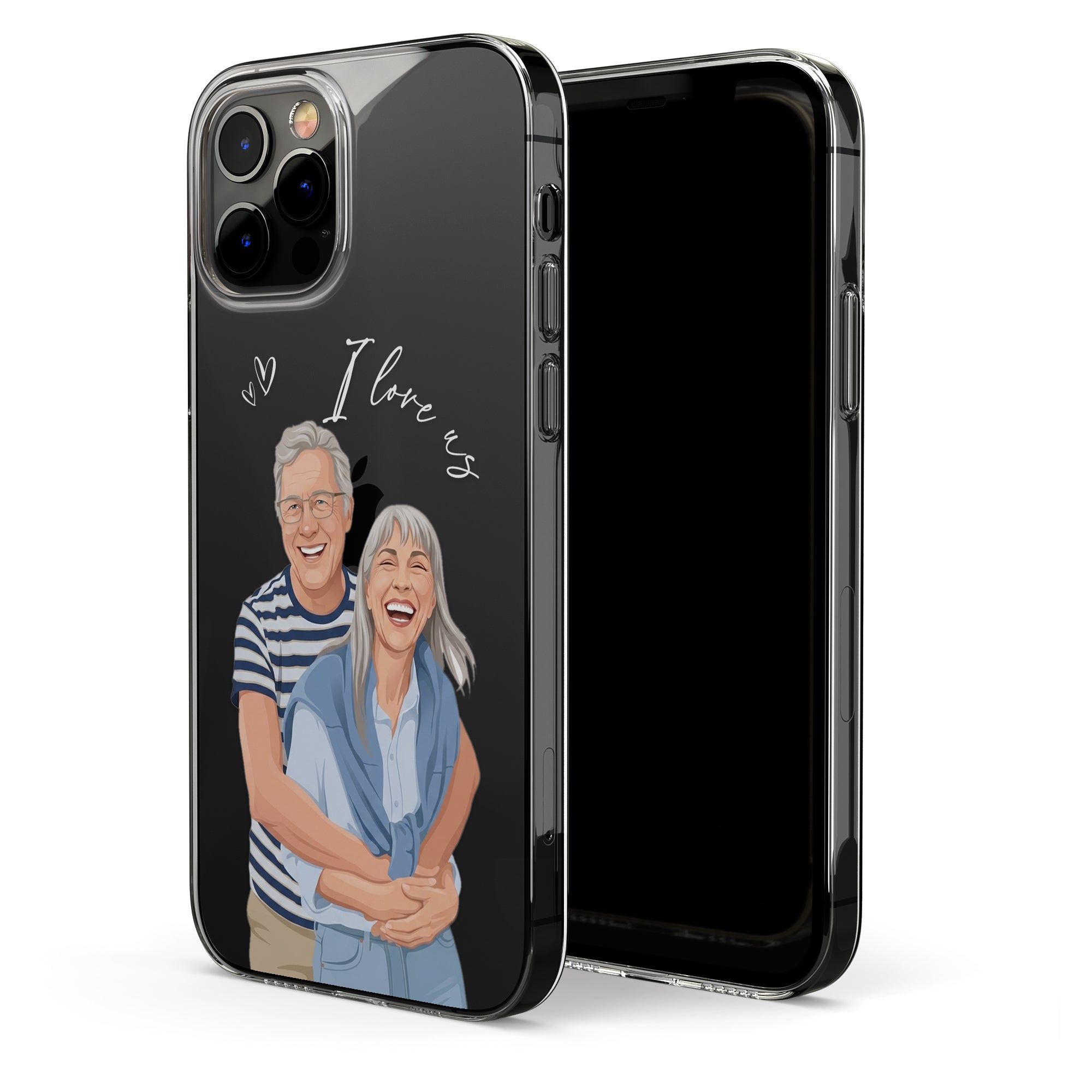 Turn-Your-Photo-Into-Art-Matching-Clear-Phone-Case-For-Him,-Her-Personalized-Phone-Case-3