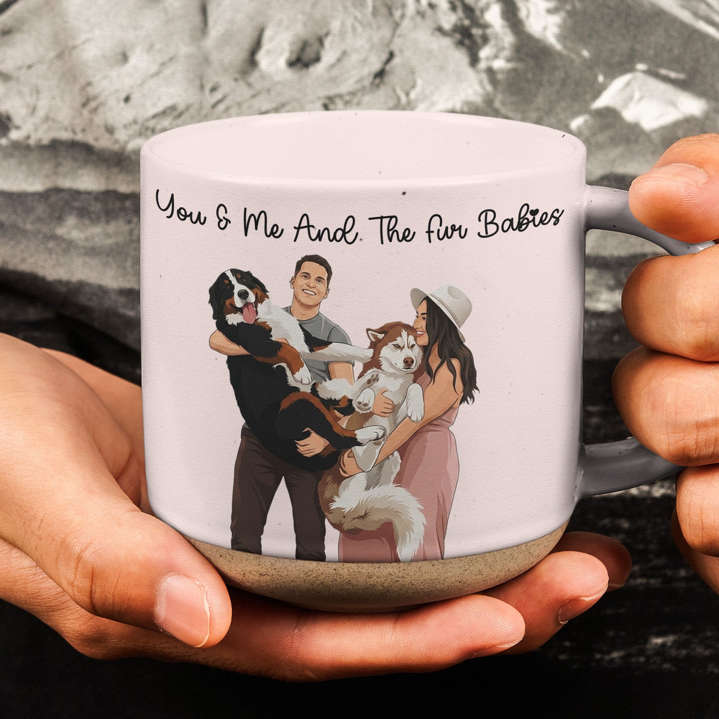 Turn-Your-Photo-Into-Art-You-&-Me-And-The-Dogs,-Cats-For-Couples-Personalized-Mugs-3