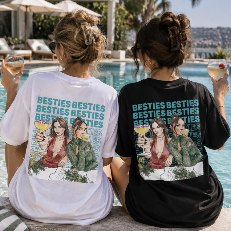 Turn-Your-Photo-Into-Watercolor-Art-Best-BTches-Friendship-Matching-Personalized-Shirt-3