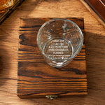 Turns Out I Like You A Lot More Than I Had Originally Planned - Fun Anniversary Gift For Him - Personalized Whiskey Glass Set