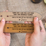 Turns Out I Like You A Lot More Than I Had Originally Planned - Fun Gifts For Him - Personalized Engraved Leather Belt