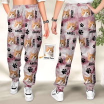 Tye Die Custom Photo - Personalized Photo Sweatpants