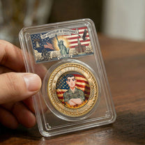 U.S. Veteran 250 Years Of Freedom - Personalized Coin