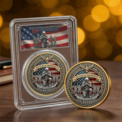 US Veteran 250 Years - Coin