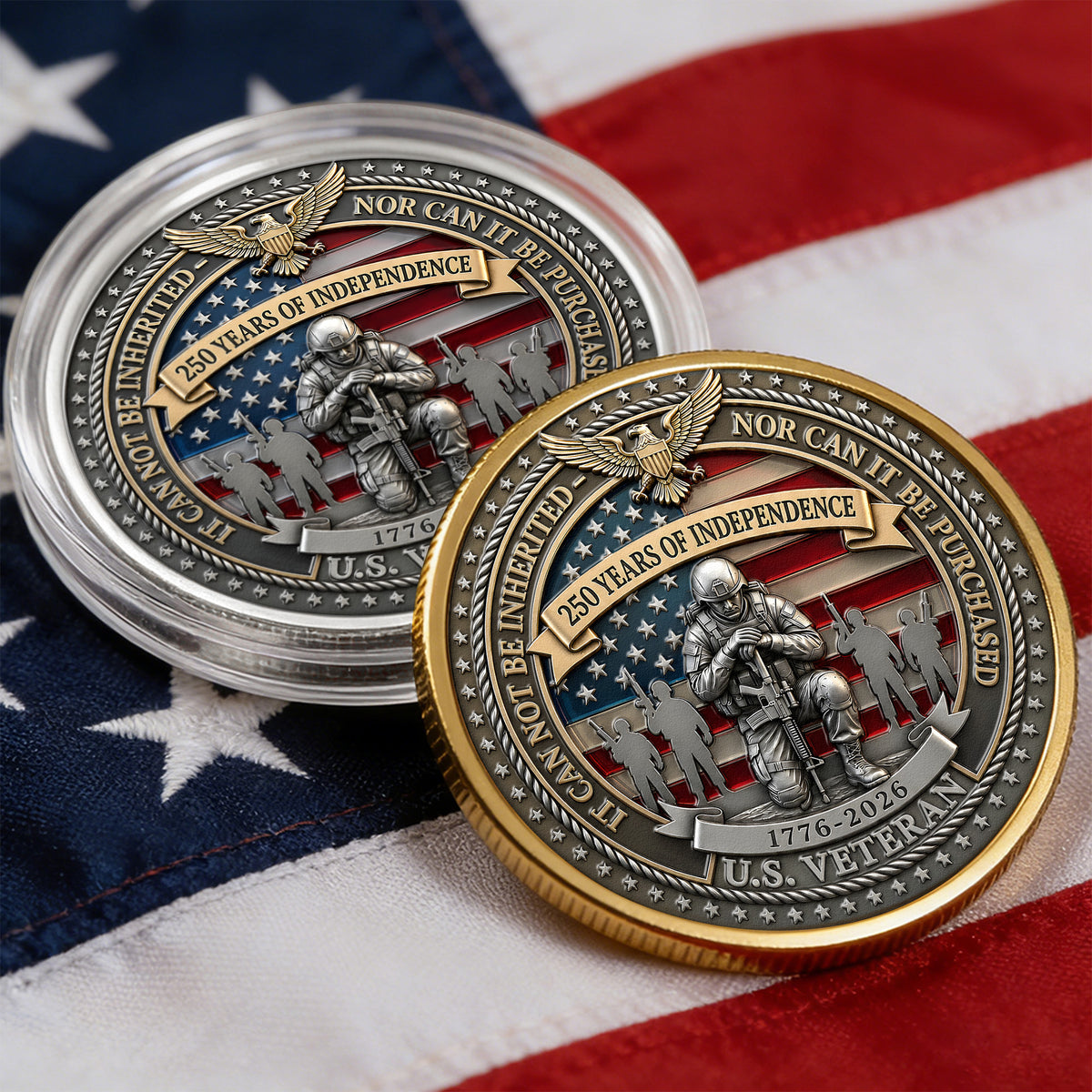 US Veteran 250 Years - Coin