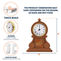 USA 250th Anniversary - Personalized Acrylic Desk Clock