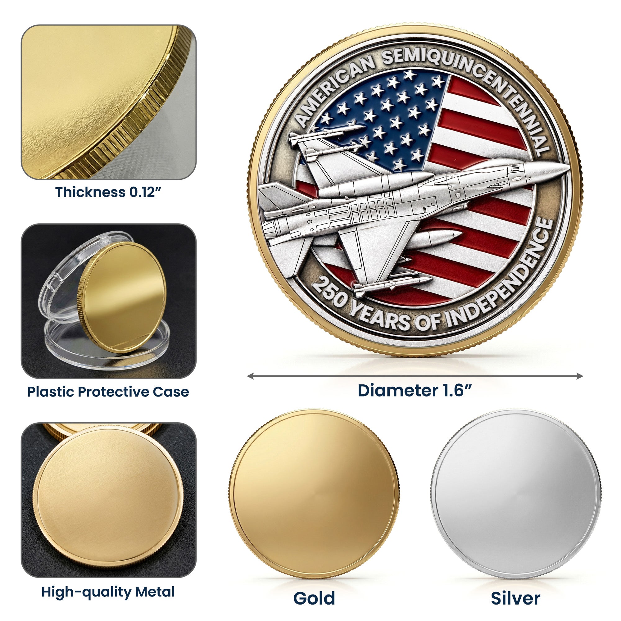 US-Air-Force-250-Years--Coin 7