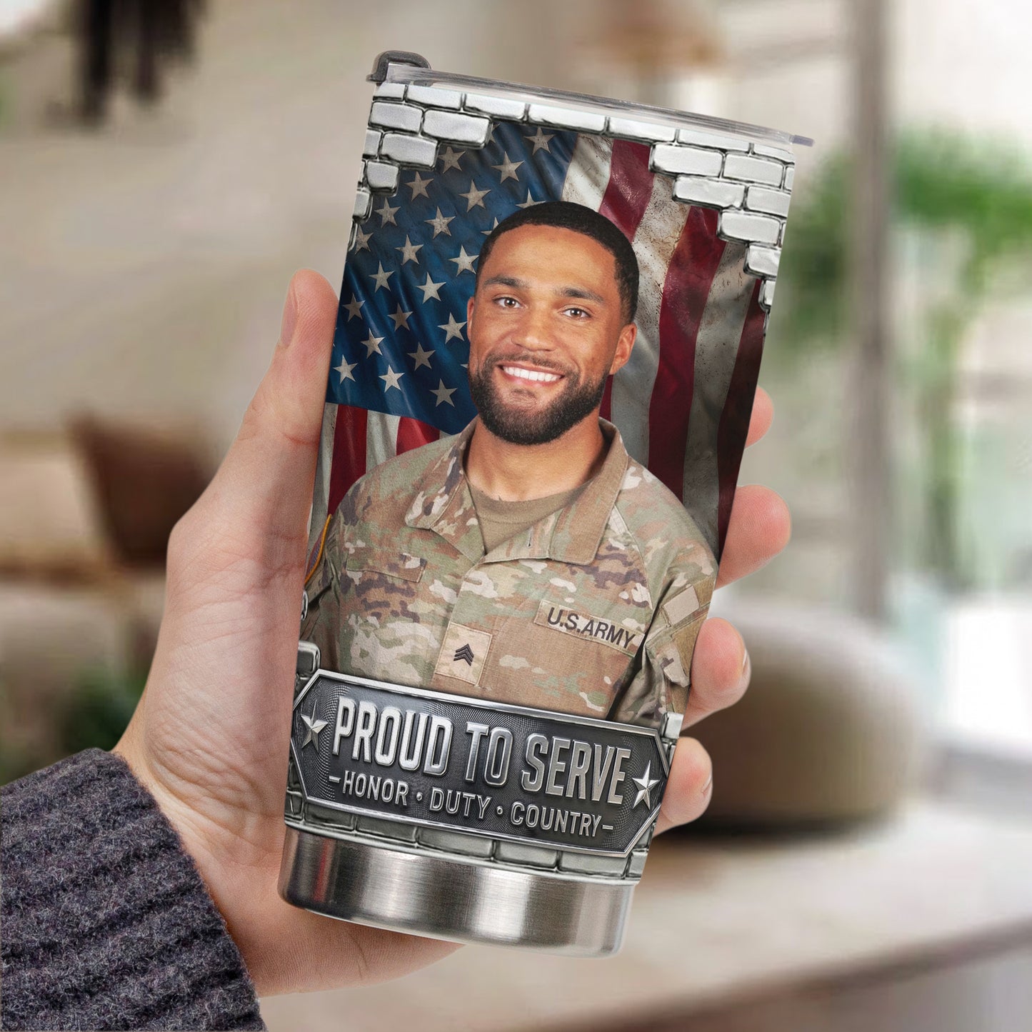 U.S.-Veteran-250-Years-Of-Freedom-Custom-Photo-Personalized-Tumbler-2