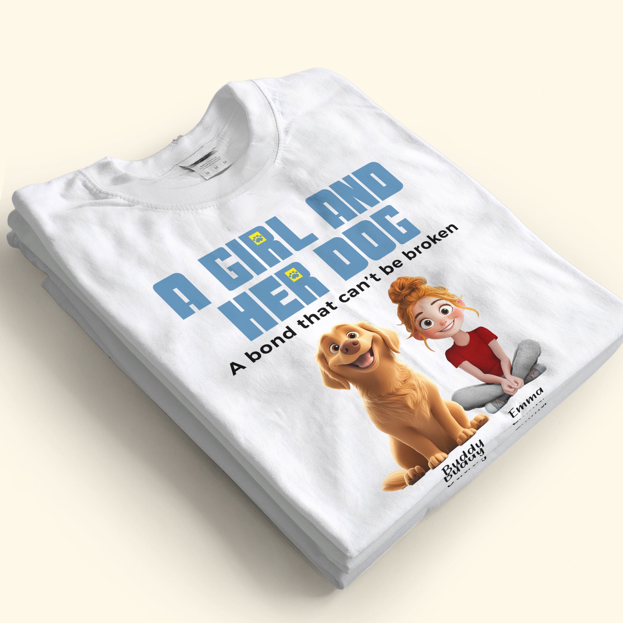 Unbreakable Bond With My Dogs- Personalized Shirt