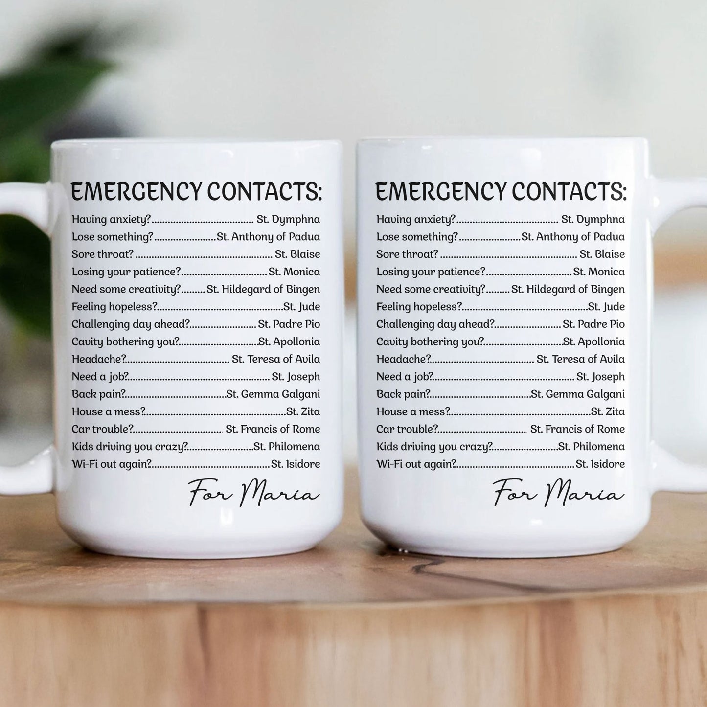 Unique Catholic Confirmation Gifts - Personalized Mug