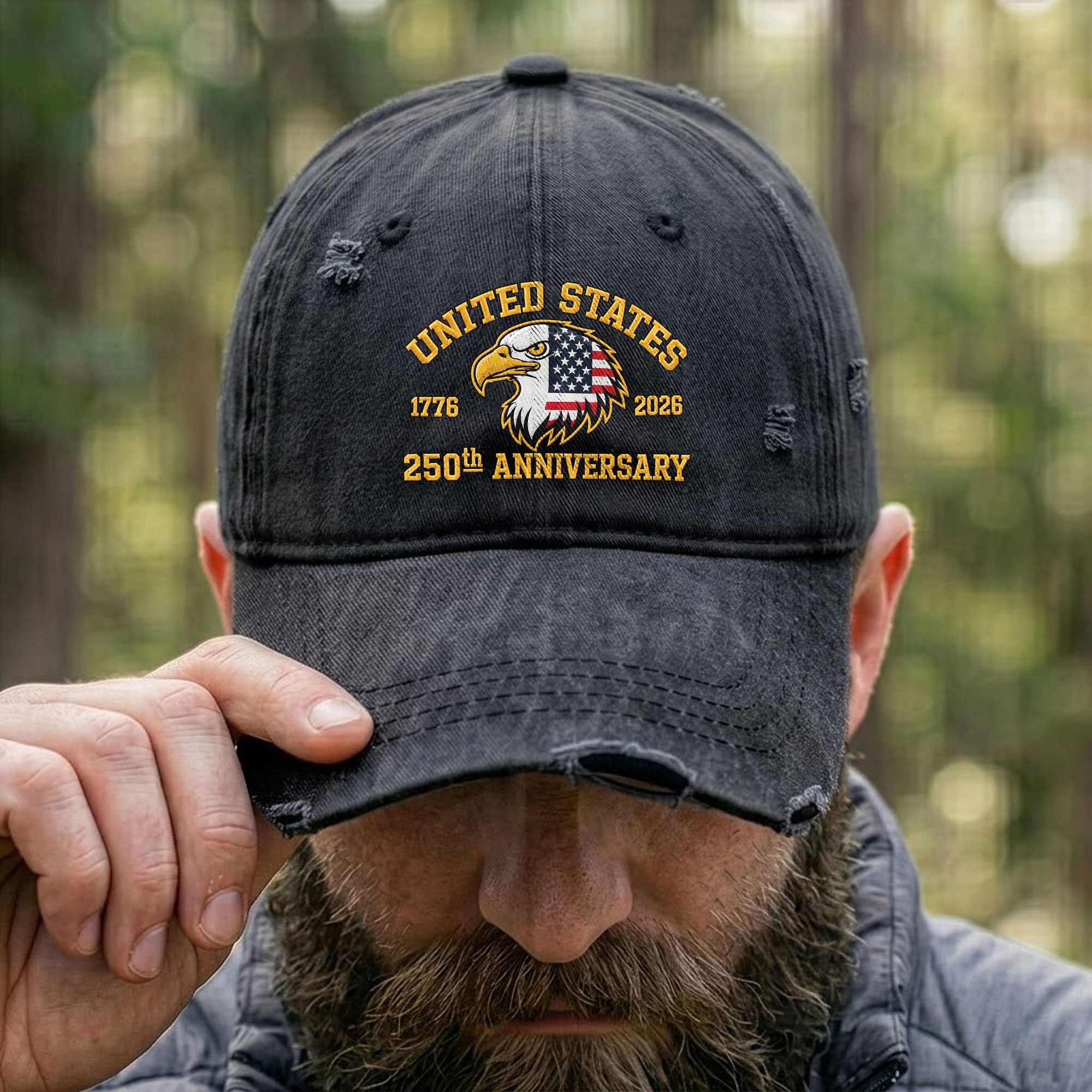 United States 250Th Anniversary - Personalized Cap