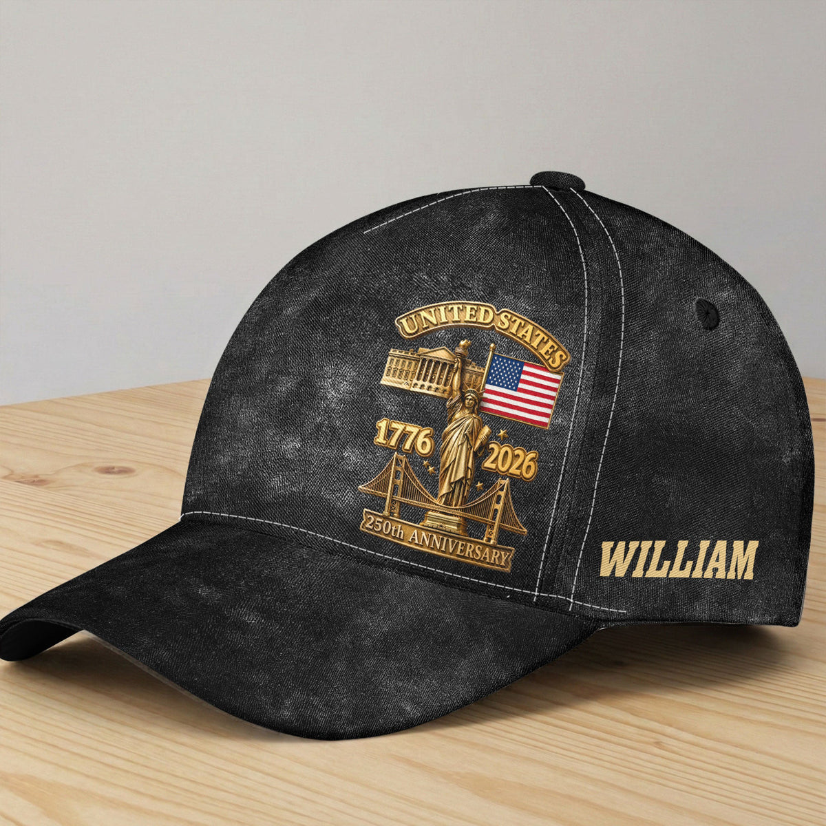 United_States_250Th_Anniversary_Personalized_Cap_1